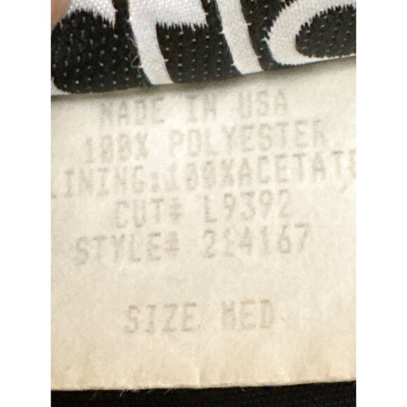 Clio Velvet Satin Sleeveless Vest Button Front Black Purple Size M - Picture 7 of 9